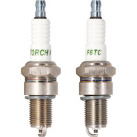 Pk2 Torch F6Tc Spark Plug 131-047 Replace For Ngk Bp6Es Spark Plug  For Bosch W6D Spark Plug  For Champion N9Yc Spark Plug  For Honda Gx140 Gx160 Gx200 5.5Hp 6.5Hp Engine Generator  Oem