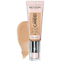 Revlon Liquid Foundation  Photo Ready Candid Face Makeup For Sensitive And Dry Skin  Longwear Sheer-Medium Coverage With Natural Glow Finish  240 Natural Beige  0.75 Oz