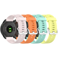 Watch Bands Compatible For Garmin Forerunner 955/Forerunner 955 Solar Band Quick Release Wristband Strap Replacement Bracelet For Garmin Forerunner 955/955 Solar/Forerunner 745 Smartwatch (4 Colors A)
