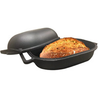 Cuisiland Large Heavy Duty Cast Iron Bread & Loaf Pan - A Perfect Way For Baking
