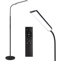 Dimunt Led Floor Lamp  Bright 15W Floor Lamps For Living Room With 1H Timer  Stepless Adjustable 3000K-6000K Colors & Brightness Standing Lamp With Remote & Touch Control Reading Floor Lamps