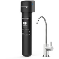 Waterdrop 15Ub-Uf 0.01 M Ultra Filtration Under Sink Water Filter System For Bat?Ria Reduction  Reduces Lead  Chlorine  Bad Taste & Odor  16K Gallons  With Dedicated Brushed Nickel Faucet  Usa Tech