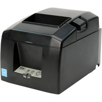 Star Micronics Tsp654Iiu Usb Thermal Receipt Printer With Auto-Cutter And External Power Supply - Gray