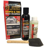 Forever Black Bumper & Trim Kit (New Improved Formula & Larger Size)