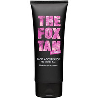The Fox Tan Rapid Accelerator  Accelerator Lotion For Sunbed Tanning  Creates Darker  Faster & Long-Lasting Tans  Vegan & Cruelty-Free  180Ml