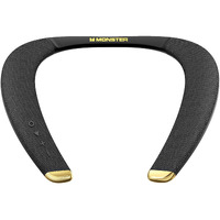 Monster Boomerang Petite Neckband Bluetooth Speakers  Neck Speaker With 15H Playtime  Aptx High Fidelity 3D Stereo Sound  Low Latency  Built-In Mic  Ipx5 Waterproof Wearable For Home Outdoor