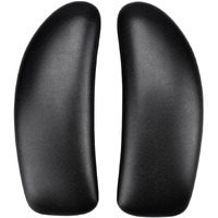 Vinyl Arm Pads Caps For Humanscale Freedom Office Chair  Only Available For Standard Arm (Height Adjustable)  Can Not Fit The Advanced Arm  Black  1 Pair.