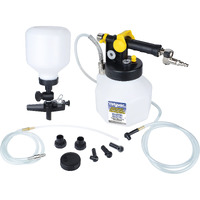 Mityvac Mv7135 Premium Vacuum Brake Bleed Kit  Allows For Easy One-Person Vacuum Brake And Clutch Bleeding  Includes 2 Quart (2.5 Liter) Fluid Reservoir And Master Cylinder Refill Kit