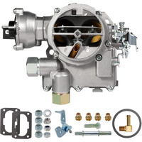 Marine Carburetor For Mercruiser 2 Barrel Carburetor For Rochester Mercarb 3.0L 2.5L 4.3L 4 Cyl 5.0L 5.7L Engine With Electric Choke Jets Gaskets & Short & Long Linkage  Oem #3310-864940A01  8M0045397