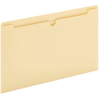 Office Depot Manila Single-Top File Jackets  8 1/2In. X 14In.  Legal Size  Box Of 100  Odb3015