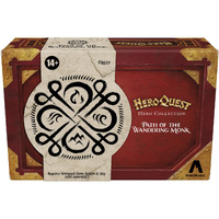 Heroquest Hero Collection Path Of The Wandering Monk Figures | Includes 2 Detailed Miniatures | Requires Heroquest Game System To Play | Ages 14 And Up