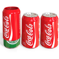 Skywin Silicone Can Sleeve / Cover  Hides Can By Disguising It As A Can Of Soda  Red  3 Pack