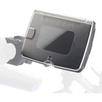 Motocaddy Golf Scorecard Holder - Push Cart Accessory - Transparent Cover  Storage Drawer  Pencil Holder - Fits All Motocaddy M-Series Electric Golf Caddies (Black)