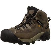 Keen Men's Targhee 2 Mid Height Waterproof Hiking Boots  Shitake/Brindle  9 Wide