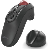 Elecom Relacon Handheld Trackball Pointer  Ergonomic Thumb Mouse For Right Or Left Hand  Bluetooth  10 Buttons For Tv  Presentation  Game  Pc & Mac
