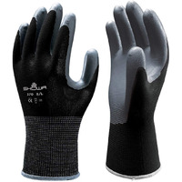 Showa 24 Pair Atlas 370 Black Work Gloves Size Xl 370Bxl-09 (2 Dozen)