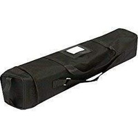 Vispronet Padded Carrying Bag For Roll Up Banner Stand - Padded Case With Handles & Adjustable Shoulder Strap - Made To Fit 24In Retractable Banners - Polyester Fabric - Black Banner Bag For Tradeshow