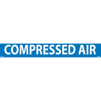 Nmc A1061B National Marker Label Compressed Air  2 Inches X 14 1 4 Inch (Pack Of 25)