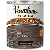 Varathane 358173 Premium Gel Stain  Quart  Briarsmoke