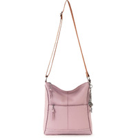 The Sak Lucia Crossbody Bag In Leather  Convertible Purse With Adjustable Strap  Rosewood