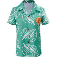 Unisex Animal Nook Tom Timmy Shirt Cosplay Costume Short Sleeve Button Up Tops Mens Xxlarge
