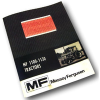 Massey Ferguson Mf 1100 1130 Tractor Owners Operators Manual Maintenance