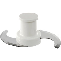 National Band Saw Robot Coupe Compatible R-2 Blades - S-Blade Replacement For Emulsifying  Mixing  Coarse Chopping - Stainless Steel In White Plastic Body - Fits R-2  R-2N  R-2U Models