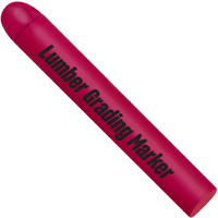 Markal 82431- Ultrascan High-Performance Lumber Grading Marker For Accurate Wood Board Color Separation And Character Recognition-Developed For Grade Mark Readers  Magenta (12Pk) Made In Usa