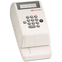 Max Ec30A Electronic Checkwriter  10-Digit  4-3/8 X 9-1/8 X 3-3/4