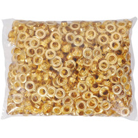 Yescom 1000Pcs 3/8 (9.5Mm) Size #2 Grommet & Washers Kit Leather Bags Poster Banner Eyelets