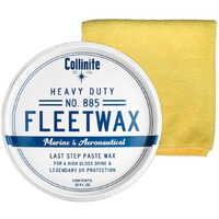 Collinite 885 Heavy Duty Fleetwax Paste And Towel Combo