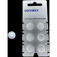 Connexx Accessories Siemens / Rexton Click Domes (6 Domes) New Blister Pack (10/12Mm Double)