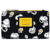 Loungefly Peanuts Snoopy And Woodstock All Over Print Wallet