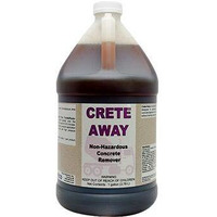 Crete Away Concrete Remover From Trucks  Mixers And Construction Equipment Mortar Grout And Stucco - Non Hazardous (1 Gallon)