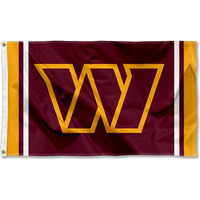 Wincraft Washington Commanders Flag Outdoor Indoor 3X5 Foot Banner