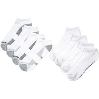Reebok Men's Low Cut Socks Cushion Performance Training  White  8 Pairs