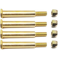 4 Pack 193406 Wheel Bolts And Lock Nuts Fits Cub Cadet Craftsman Husqvarna Replaces 193406 532193406 137644 184219 532137644 738-3056 938-3056 73930600