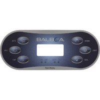 Balboa Overlay  Bp Series Tp600 6 Button P1 Aux Flip Temp Lt