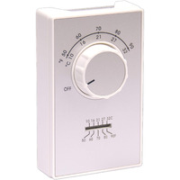 Tpi Et9Dts Series Et9 Line Voltage  Dpst Heat Only  Terminal  50-90F