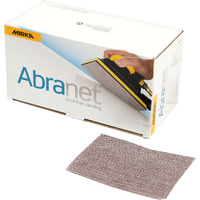 Mirka 9A-129-320 3 X 4-Inch 320 Grit Mesh Abrasive Dust Free Sanding Sheets  Box Of 50 Sheets