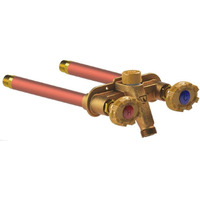 Woodford 22Px-10-Mh Horizontal Freezeless Faucet Provides Hot And Cold Water- With 1/2 Inch Pex Connections