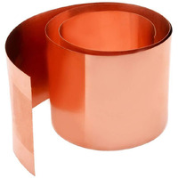 1Pc 0.2Mm Thickness Copper Sheet Roll High Purity Pure Copper Cu Metal Sheet Foil Plate 100Mmx1000Mm