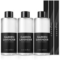 Cocodor Reed Diffuser Oil Refill/Garden Lavender/6.7Oz(200Ml)/3 Pack/Aroma Therapy  Home Fragrance  Scented Oils  Oils For Reed Diffuser  Office D?Cor  Decoration