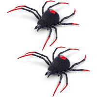 Robo Alive Crawling Spider Glow In The Dark (2 Pack) By Zuru Battery-Powered Robotic Interactive Electronic Spider Toy That Moves And Crawls  Prankst Toys For Boys  Kids  Teens