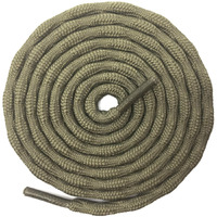 Delele 2 Pair Round Wave Non-Slip Antiskid Outdoor Mountaineering Climbing Shoe Laces Khaki Hiking Shoelaces Men Women Shoestrings-63 Inch