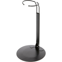 Plymor Dsp-70B Black Adjustable Doll Stand  Fits 12  13  14  15  16  And 17 Inch Dolls Or Action Figures  Waist Is 2.25 To 2.75 Inches Wide  6 To 8 Inches Around