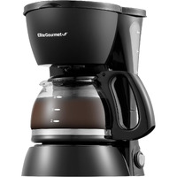 Elite Gourmet Ehc4128 Automatic 4-Cup Brew & Drip Coffee Maker With Pause N Serve  Glass Carafe  Reusable Filter  On/Off Switch  Keep Warm  Water Level Indicator  Black