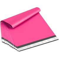 Ucgou Poly Mailers 10X13 Inch Hot Pink 100 Pack Shipping Bags #4 Strong Mailing Envelopes Boutique Packaging Postal Self Seal Adhesive Waterproof And Tear Proof Small Business For Clothes Books