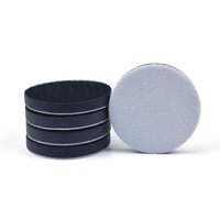 3 Inch (75Mm) Hook And Loop Soft Foam Buffering Pad For 3"" Sanding Pad  5 Pack