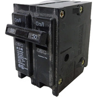 Eaton Br250 2"" 50 Amp Double Pole Interchangeable Circuit Breaker